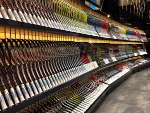 13 オリジナルラケット什器