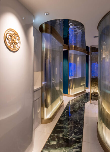 Restaurant Design - The Grand Blue Express - hallway2